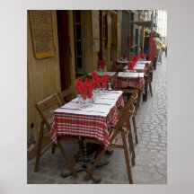 Bistro in Paris Print