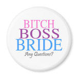 Bitch Boss Bride, Any Questions?