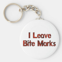 Bite Marks Key Chains