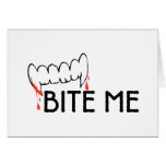 Bite Me 2 Greeting Cards