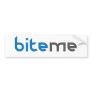 bite me bumper stickers