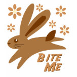 Bite Me Chocolate Bunny t-shirts