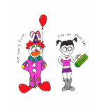 Bite me clown boy t-shirts