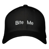 Bite Me Baseball Cap