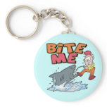Bite Me Fishing T-shirts and Gifts Key Chain