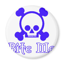 Bite Me Refrigerator Magnet