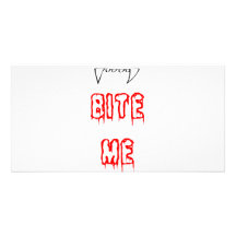 Bite Me Photo Cards