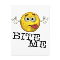 Bite Me! Postcard