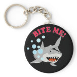 Bite Me Shark Keychain