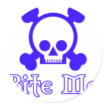 Bite Me Sticker