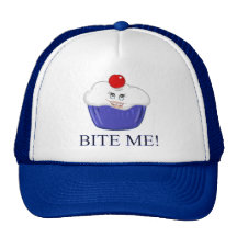 Bite Me Trucker Hats