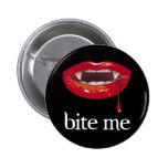 Bite Me Vampire button
