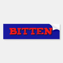 Bitten Auto Sticker