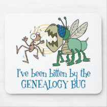 Bitten By The Genealogy Bug Mouse Pad