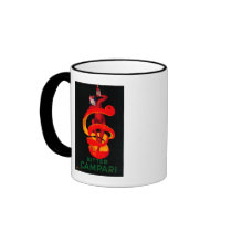 Bitter Campari Vintage PosterEurope Mugs