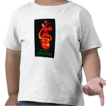 Bitter Campari Vintage PosterEurope T-shirt