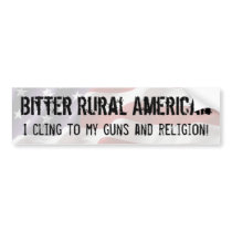 Bitter Rural American cling to guns and religion