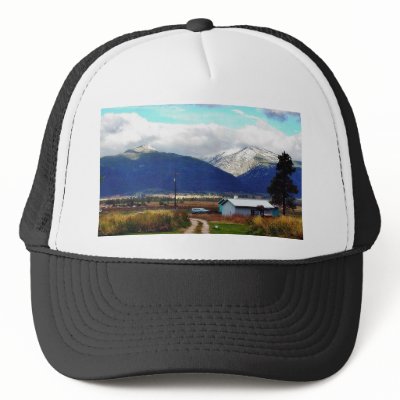 Bitterroot Mountains Parents Farm Hat by lifesphere