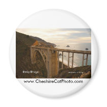 Bixby Bridge Big Sur California Products Refrigerator Magnets