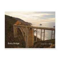 Bixby Bridge Big Sur California Products Postcard