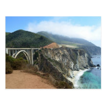 Bixby Bridge on California's Big Sur coast Postcards