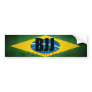BJJ Brazilian Flag Bumper Sticker