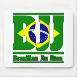 BJJ Brazilian Jiu Jitsu Flag MMA Mouse Mats