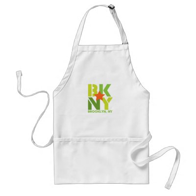 BK Brooklyn Green Apron by brev87