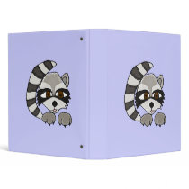 BL- Amazing Raccoon Cartoon Binder