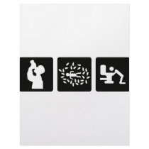 black alcohol picture icon custom letterhead