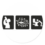 black alcohol picture icon stickers
