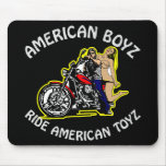 Black American Boyz Ride Am Toyz Mouse Pad