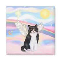 Black &amp; White Cat - Clouds