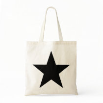 Black Anarchy Star (klassisch) Einkaufstasche
