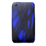Black and Blue iPhone 3 Case