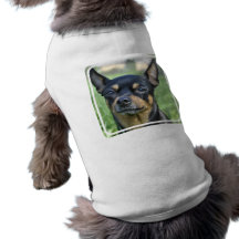 Black and Brown Chihuahua Pet Shirt