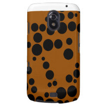 Black and Brown Striped Pattern Galaxy Nexus Cases