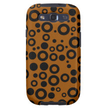 Black and Brown Striped Pattern Galaxy S3 Covers