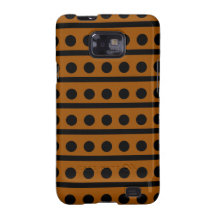 Black and Brown Striped Pattern Galaxy SII Cover