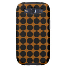 Black and Brown Striped Pattern Galaxy SIII Case