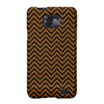 Black and Brown Zigzags (Chevron Stripes) Galaxy SII Covers