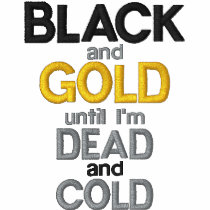 Black and Gold Polo