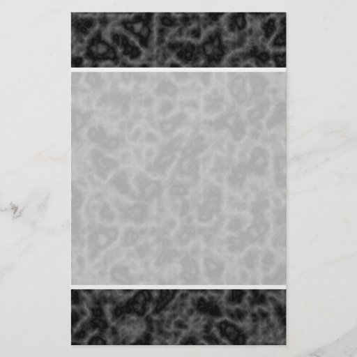 Black and Grey Abstract Pattern Flyer