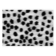 Black and Grey Cheetah Print Pattern. Business Card