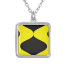 Black and Nu Gold Smooch Necklace