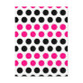 Black and Pink Spots Post Card