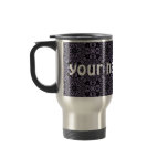 Black and purple punk kaleidoscope mugs