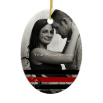 Black and Red Photo Engagement