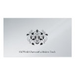 Black and Silver Platinum Business Card