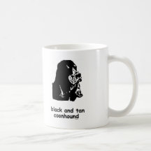 Black and Tan Coonhound Mugs